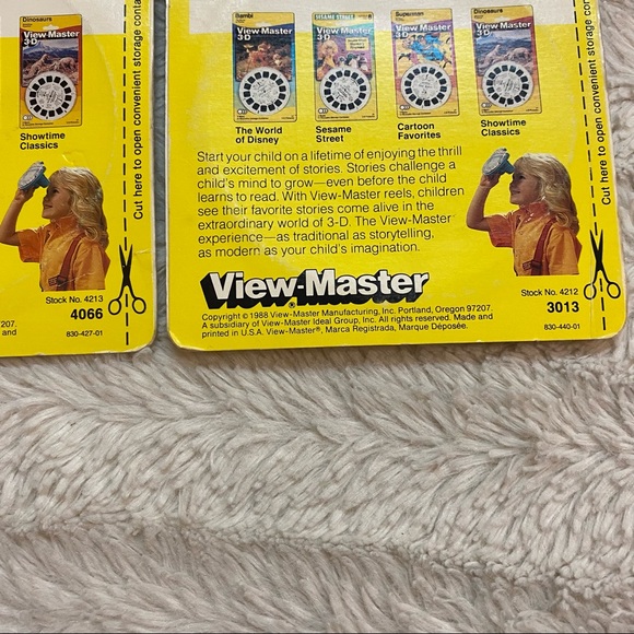Vintage 3D View-master 2 NIP Reels Sesame Street - Picture 7 of 12